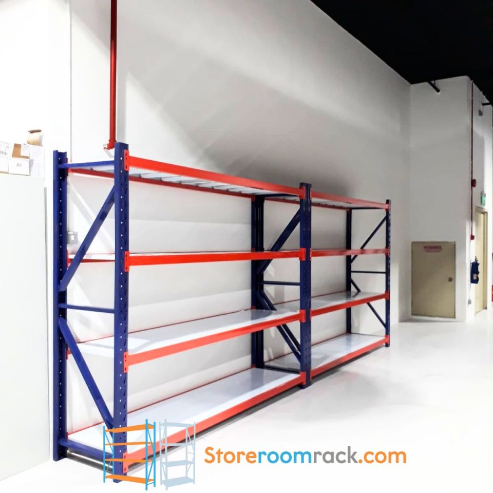 Warehouse rack installed for F&B ingredient storage